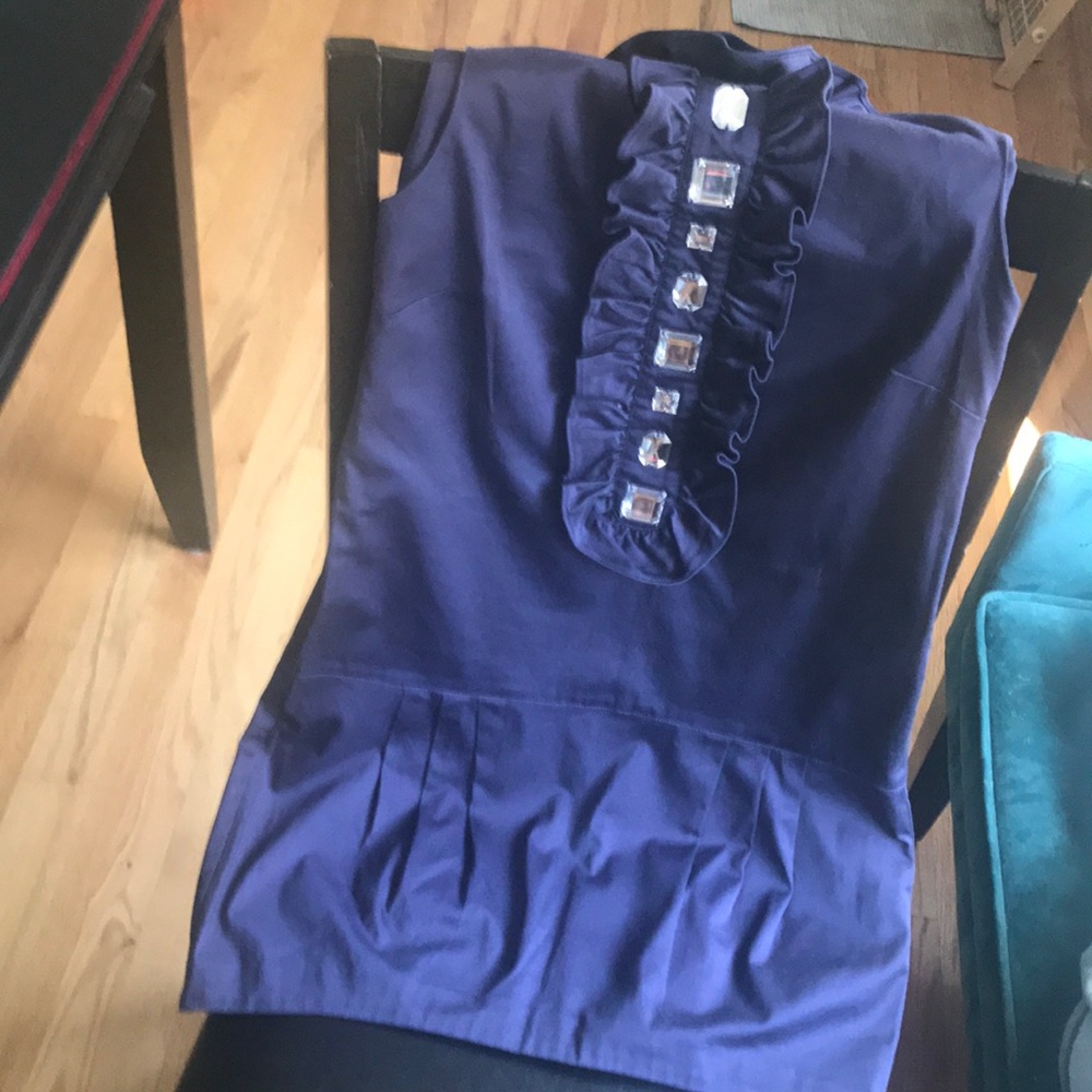 Sleeveless drop waist dress - Picture 8 of 8